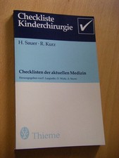 Checkliste Kinderchirurgie