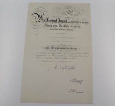 Urkunde sachsen - urkunde,