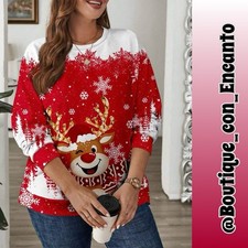Pullover mit Weihnachtsrentier
