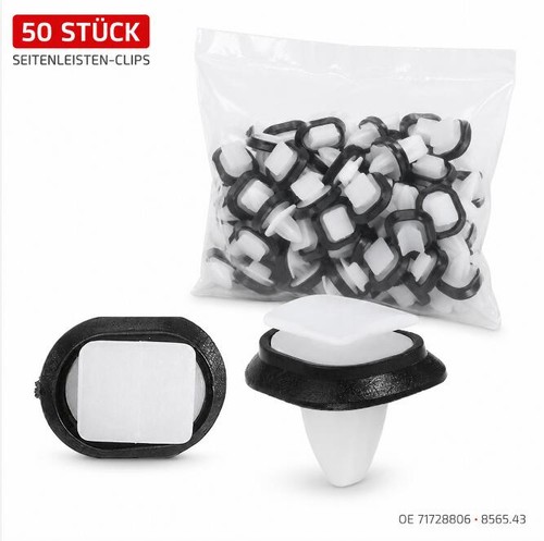 50x seitenschutzleisten clips - 50x,