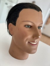 Schaufensterpuppenkopf  Alt Antik Werbung Tante Emma Laden Reklame Kopf Puppe