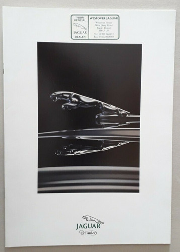 Jaguar range prospekt 1996 - prospekt,