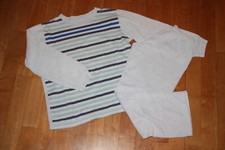 PETIT BATEAU~Winter-Schlafanzug~146~152~12~warmer Pyjama~Nicki-Frottee~so schön~
