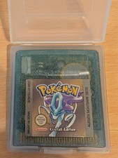 Original Nintendo Pokemon Kristall Edition Game Boy Color CGB-BYTD-NOE speichert