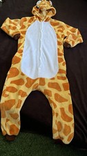 Kostüm Plüsch Overall Anzug Giraffe Jumpsuit 150 158