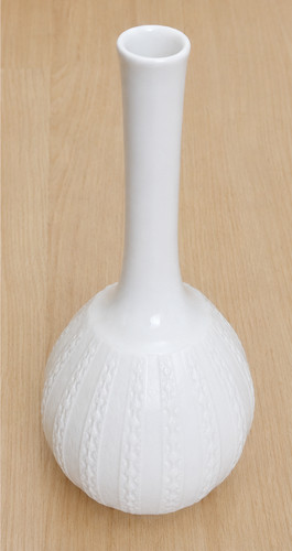 Vintage vase edelstein weiß - vintage,