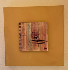 Leinwand-Bild ❤️ Rose