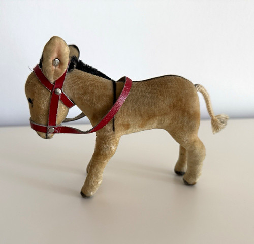 Steiff esel antik 13 cm - 13,
