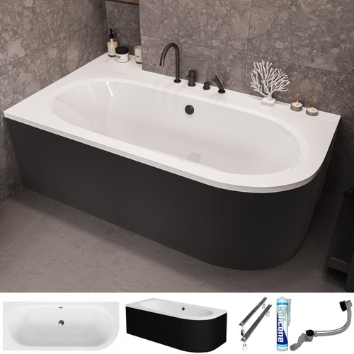 Badewanne eckwanne 150x75 - badewanne,