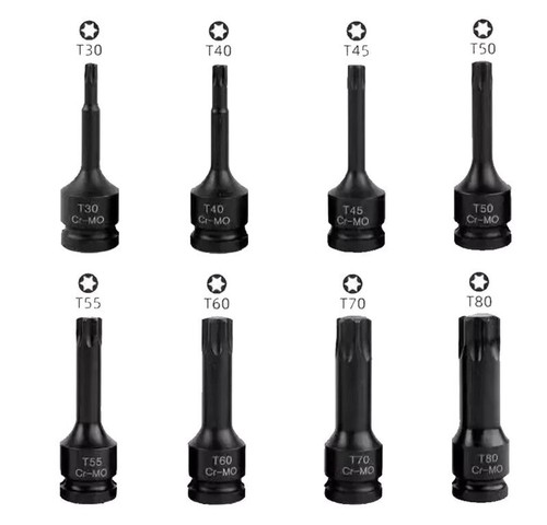 Torx schlagschrauber bits - schlagschrauber, set