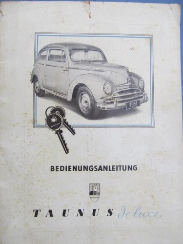 Ford taunus deluxe 1951 - taunus,