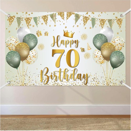 Banner geburtstag polyester - banner,