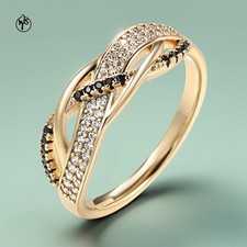 Ring Vintage-Ring Vergoldet