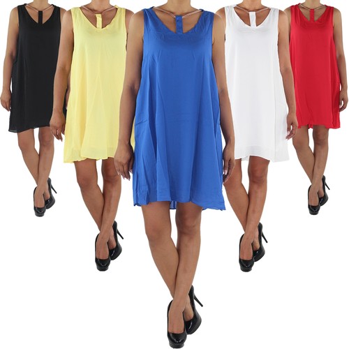 Damen boho kleid sommerkleid - kleid,