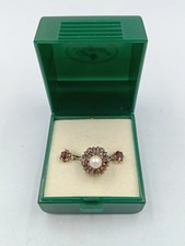 925 Silber Set mit Perle und