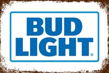 Blechschild BUD LIGHT 30 x 20