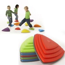 Gonge Flußsteine 6er Set Fluss-Steine Balance Balancierscheibe