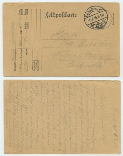 97438 feldpostkarte - 97438,