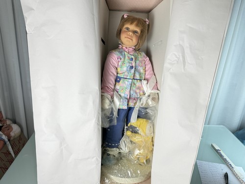 Künstlerpuppe hiltrud schwing - künstlerpuppe,