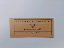 Briefmarken BRD  Markenheftchen 1961