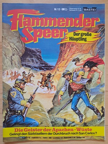 Flammender speer der große - speer,