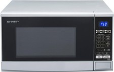 Sharp R670S Mikrowelle mit Grill Automatik-Programme Timer Silber 20L 800W