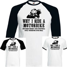 Motorrad T-Shirt Biker Wieso I
