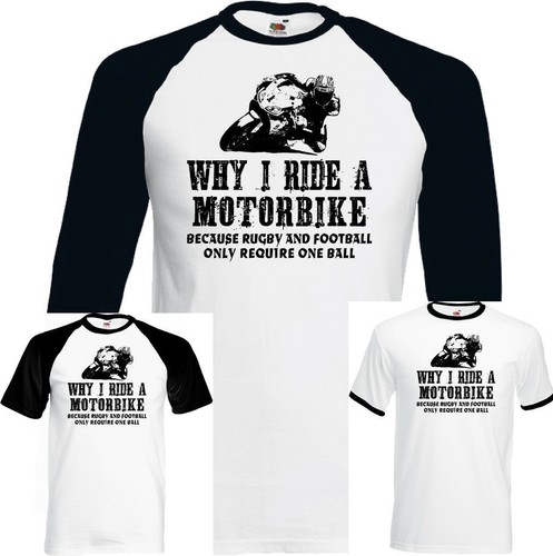Motorrad shirt biker - motorrad, wieso