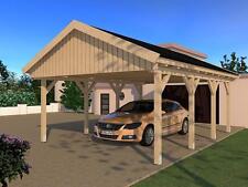 Carport Satteldach 500x600cm