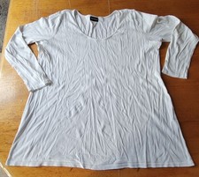 mia linea, weißes TShirt, langarm  Gr.52/54? Maße beachten