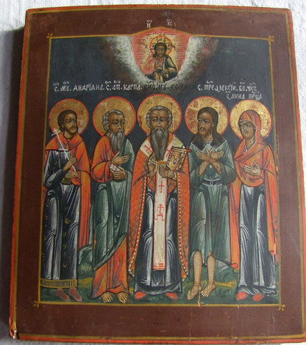 Russische patronatsikone mit - russische, 5