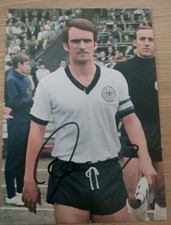 Autogramm Wolfgang Overath - Fußball - DFB -  WM Mexico 1970