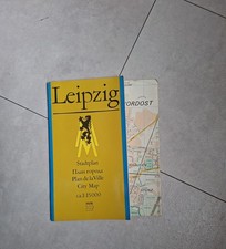 DDR - Stadtplan - Leipzig 
