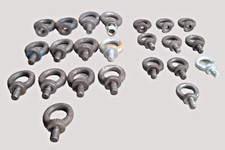 23x Anschlagpunkt M24/M20 - 1800 kg Ringschraube Zurrpunkt Augenschraube