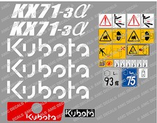 Kubota kx71 mini bagger - kubota,