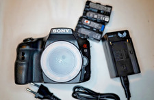 Sony Alpha SLT-A65V 24.3 MP SLR-Digitalkamera - Schwarz (Nur Gehäuse)