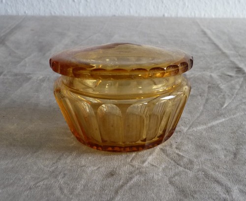 Alte deckeldose glasdose - alte,