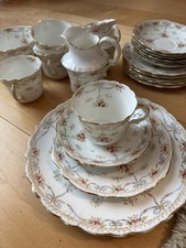 Queens China Rosendekor mit