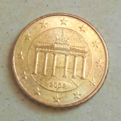 Deutschland euro cent - deutschland, 2002