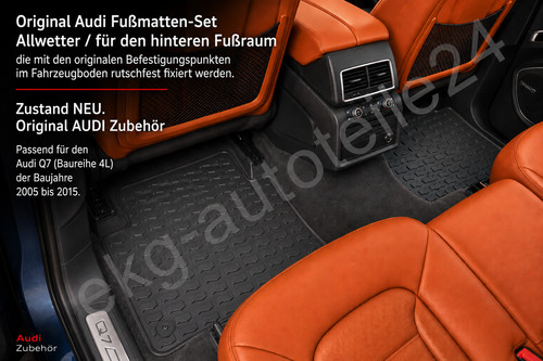 Original audi teppich - original, 4l
