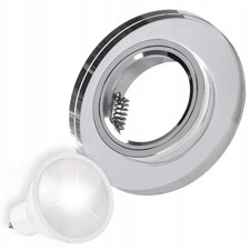 LED Deckenstrahler Glas GU10