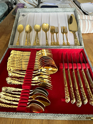 Wmf besteck set gold - wmf, besteck-set