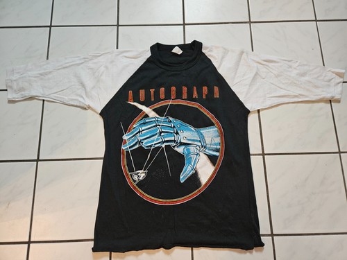 Autograph usa tourshirt - autograph, 1986