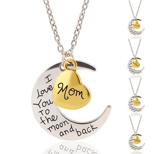 Mond halskette gold ich - mond,