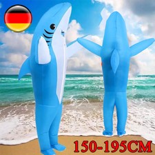 Aufblasbares Hai-Meerestier kostüm für Erwachsene, lustiges Aufblasmaskottchen