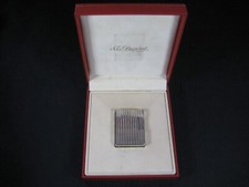 S.T Dupont Feuerzeug Silber  Linie 1  Full Set  Komplett Überholt  Garantie