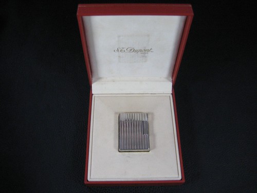 Dupont feuerzeug silber - s.t,