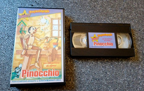 Eine namenspuppe pinocchio vhs - namenspuppe,