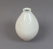 KPM Berlin Vase Porzellan 19cm weiß  Zeptermarke (440-12 I8)