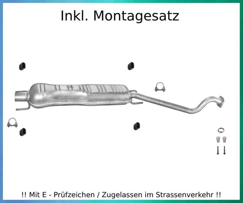 Mittelschalldämpfer opel - mittelschalldämpfer,